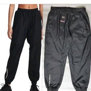 UNDER ARMOUR UA RUSH Woven Celliant Pants 1371184 Black Sz 3XL E16